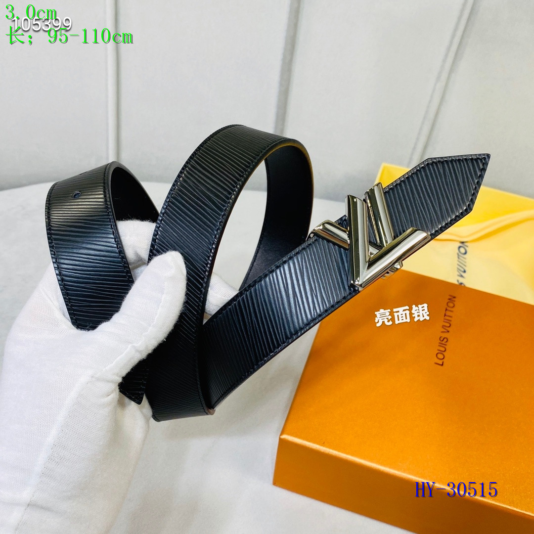 LV Belts 3.0 cm Width 208